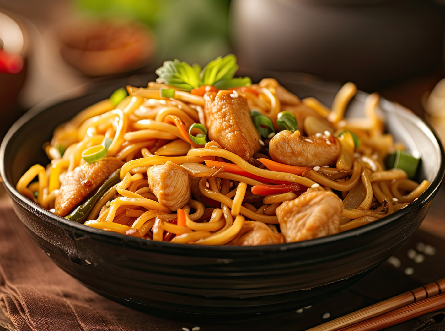 Chicken Lo Mein